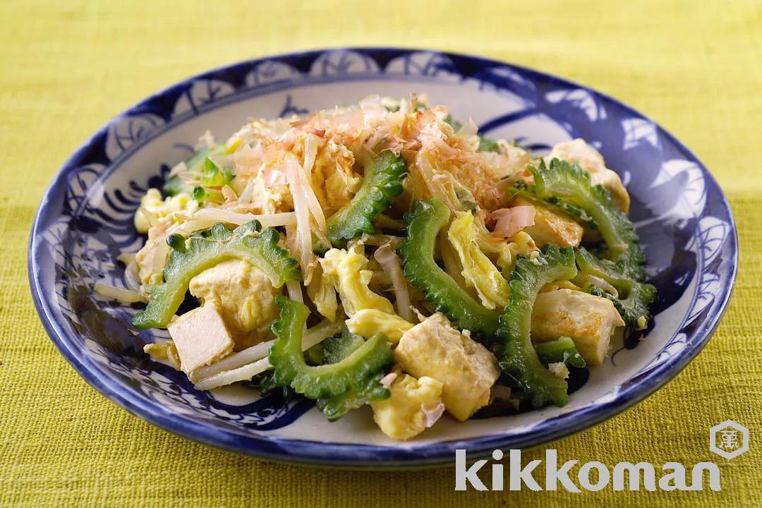 Goya, Bean Sprout and Tuna Stir-Fry