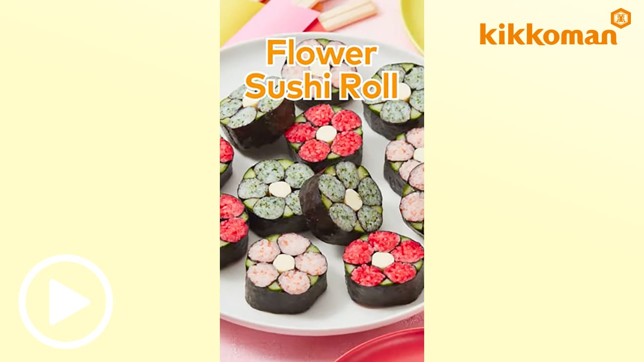 Flower Sushi Rolls